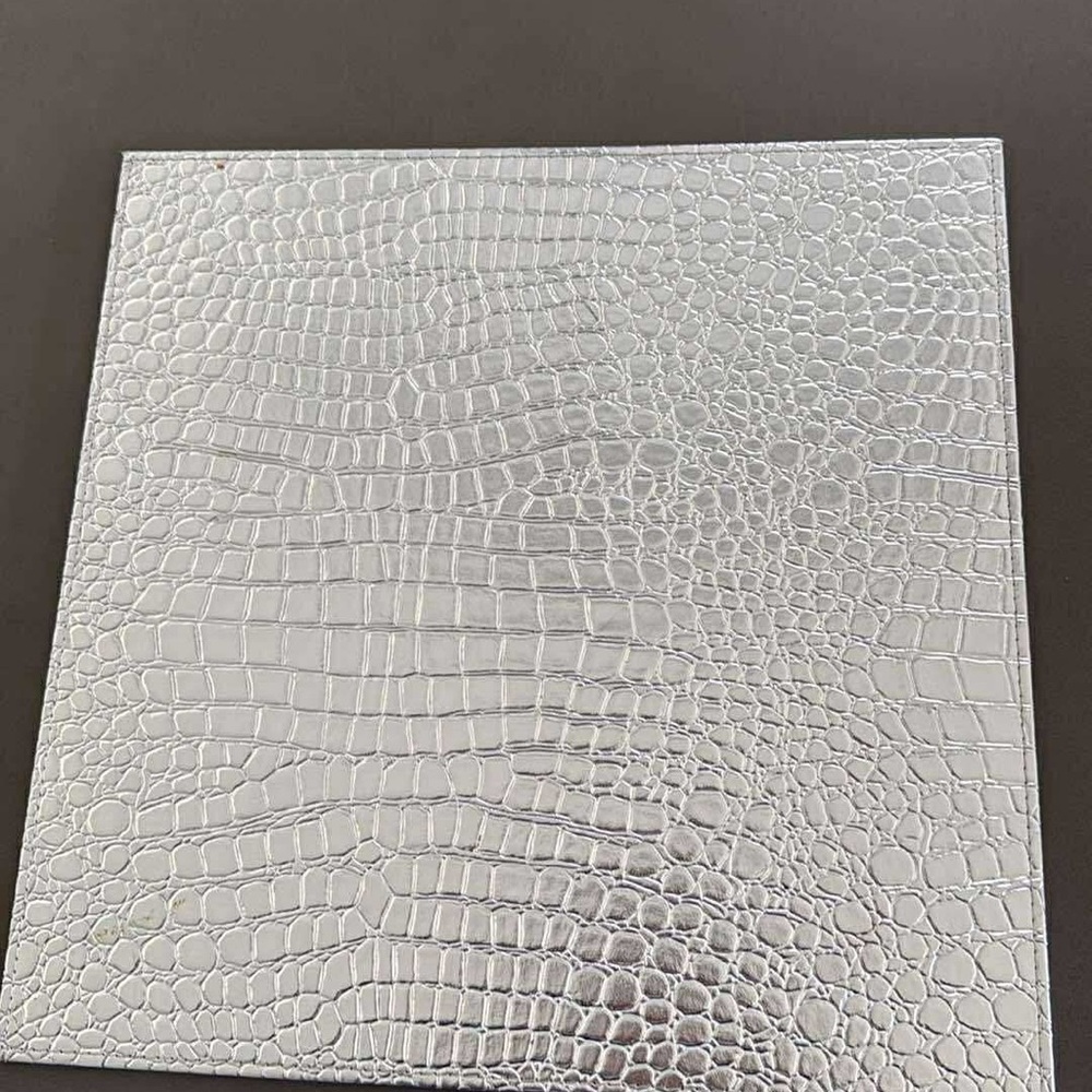 Z Gallerie Silver Textured Placemats - set of 6
